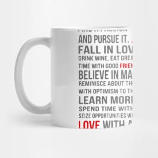 All about life Mug